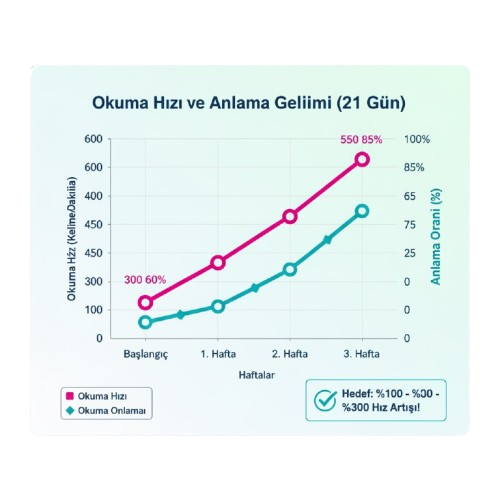 Okuma Hızı Gelişim Grafiği